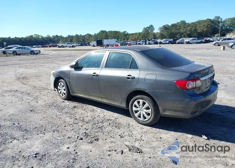 2013 Toyota Corolla L из США, поврежденный, VIN 2T1BU4EE9DC974208